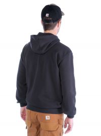 Carhartt Logo Hoodie Herren Schwarz